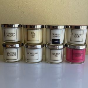 Bath & Body Works Tester Candle Lot